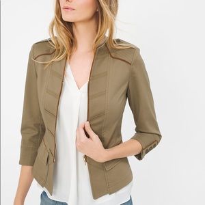 White House Black Market military jacket